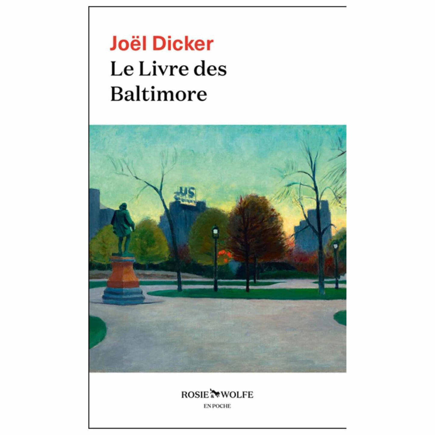 bookcover of JOËL DICKER -  Le livre des Baltimore