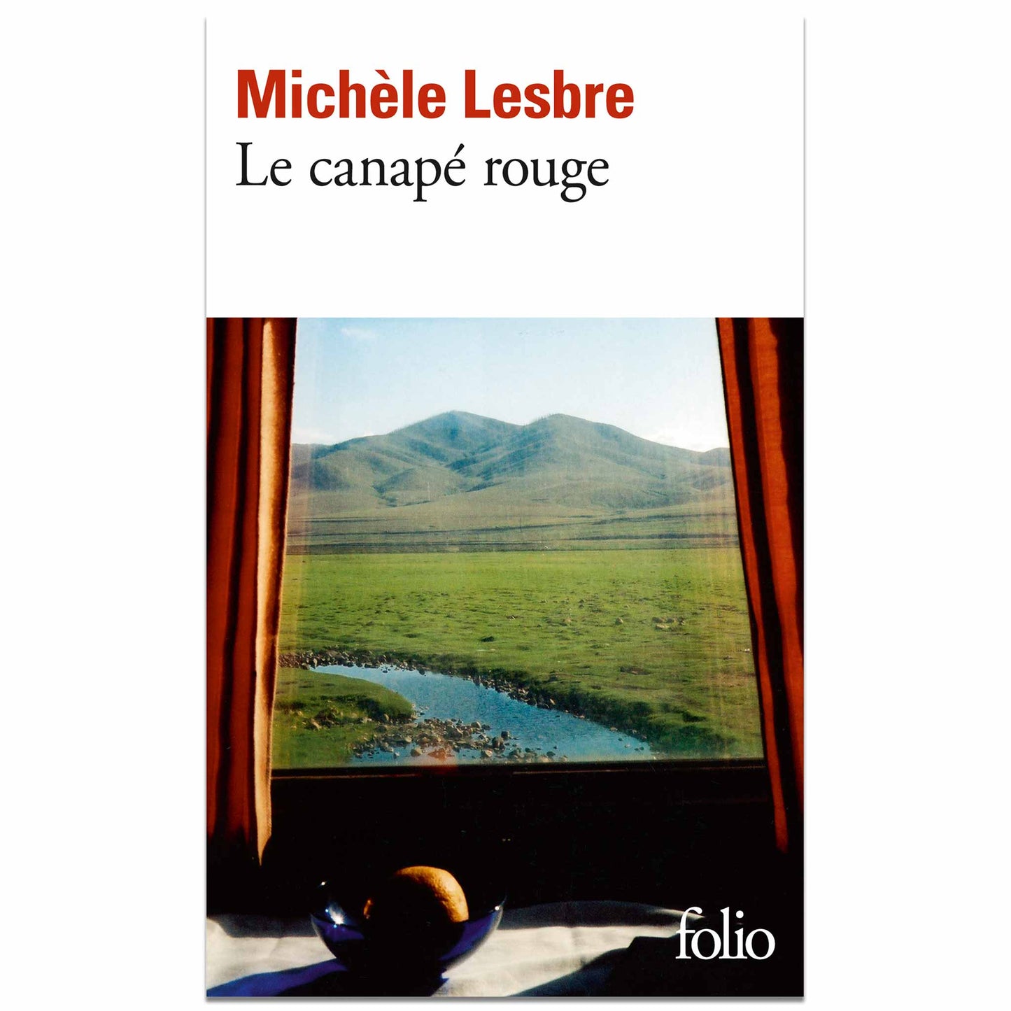 bookcover of Michèle Lesbre - Le canapé rouge