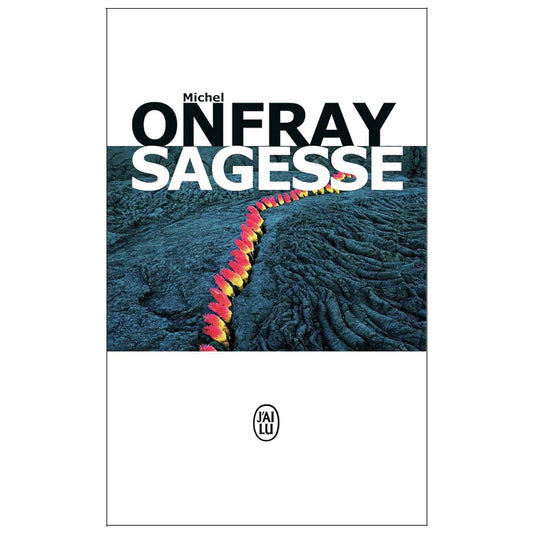 bookcover of Michel Onfray - Sagesse - Savoir vivre au pied d'un volcan