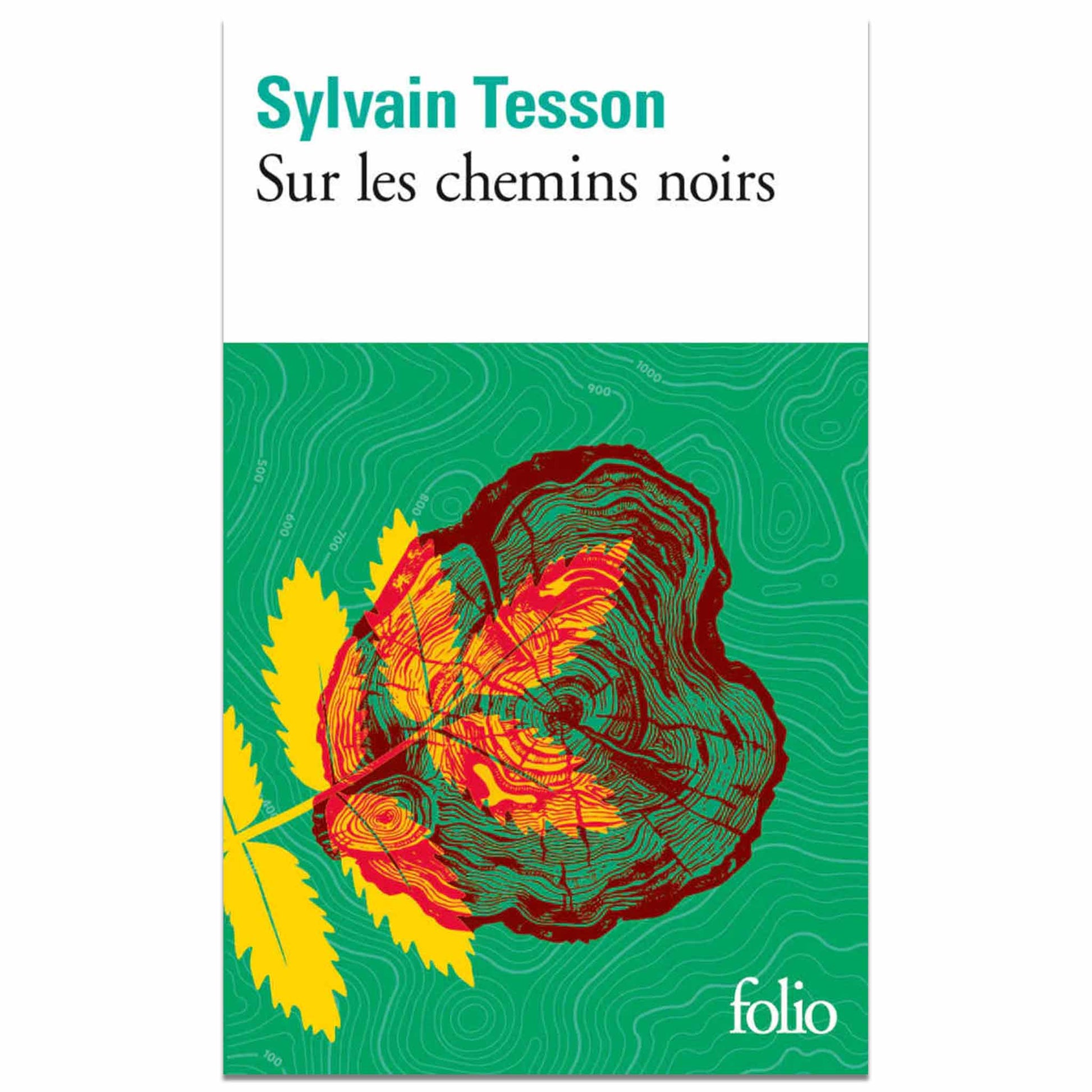 bookcover of Sylvain Tesson - Sur les chemins noirs